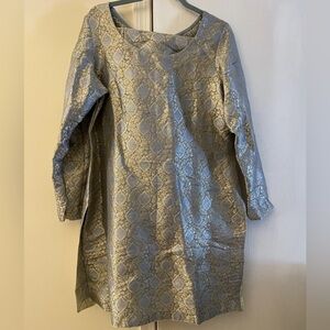 Pakistani / Indian  3 pcs banarsi Cape Suit